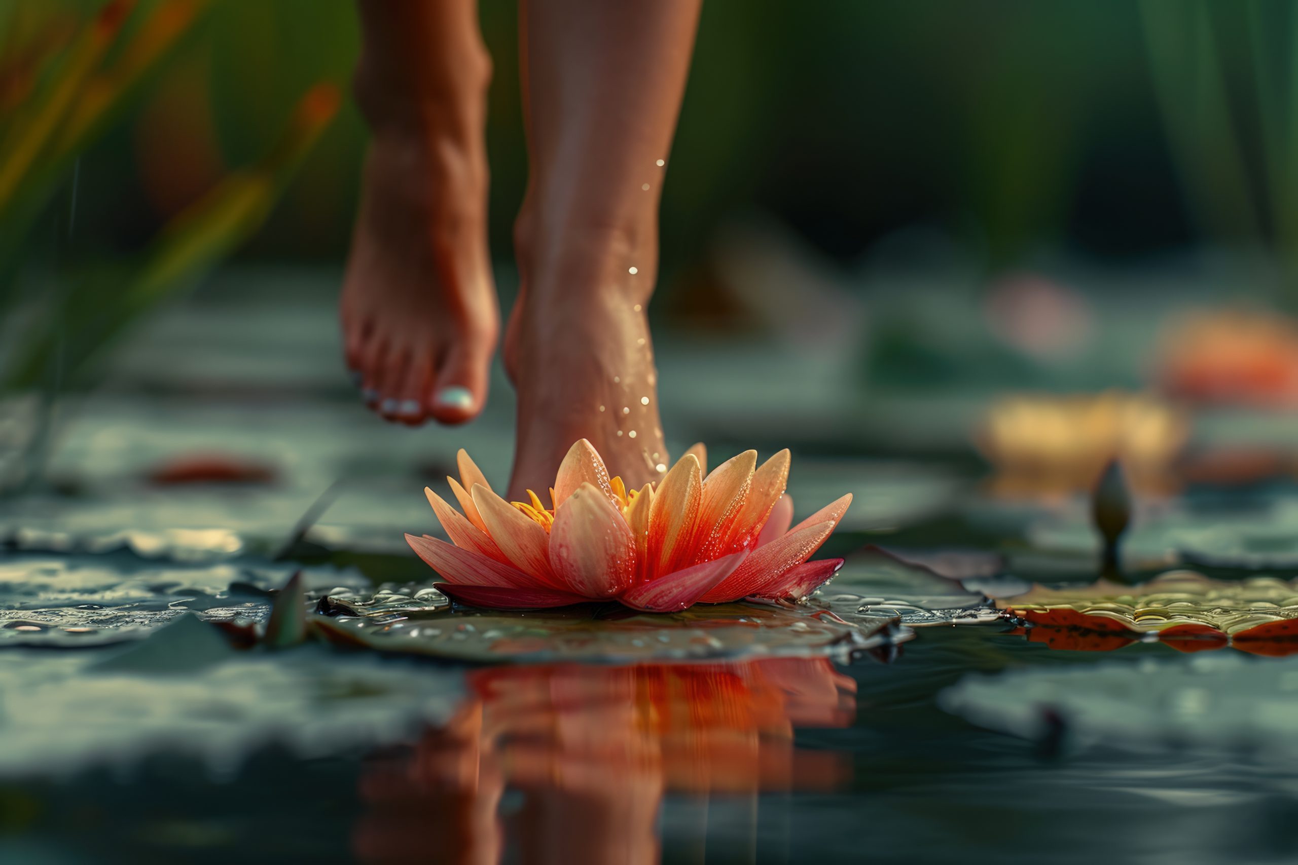 Tratamientos en un spa: El pediluvio